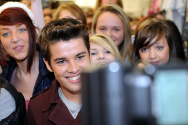 Were you in the picture at the Joe McElderry album launch?
