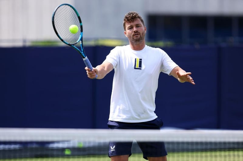 Men's Doubles: The Arbroath player will partner fellow Brit Liam Broady when the first round gets underway on Wednesday. The pair secured a Wimbledon wildcard after winning the Surbiton Trophy and reaching the final of the Nottingham Open.