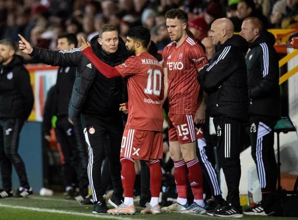 Barry Robson has steered Aberdeen to four wins from his six games in charge. (Photo by Ross Parker / SNS Group)