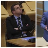 Douglas Ross, leader of the Scottish Conservatives, sacked Jamie Greene as justice spokesperson.