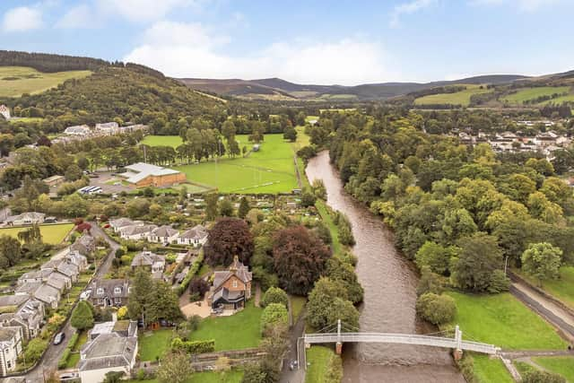 Priorsford House, Tweed Avenue, Peebles, Scottish Borders.