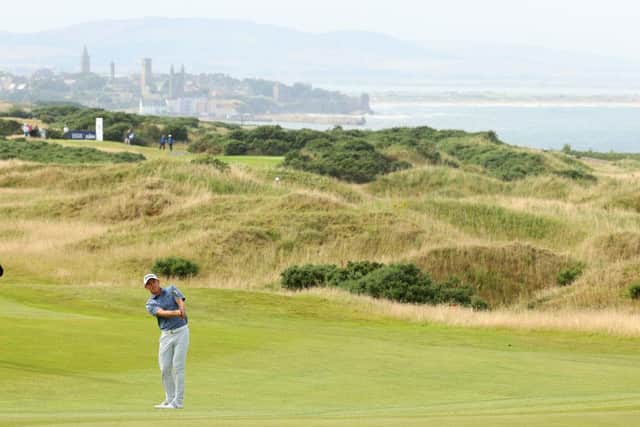 Fairmont St Andrews will once again stage the Hero Open, won by Grant Forrest this year, on the 2022 European Tour. Picture: Andrew Redington/Getty Images.