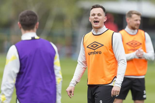 Lawrence Shankland is Hearts' top goalscorer this season.