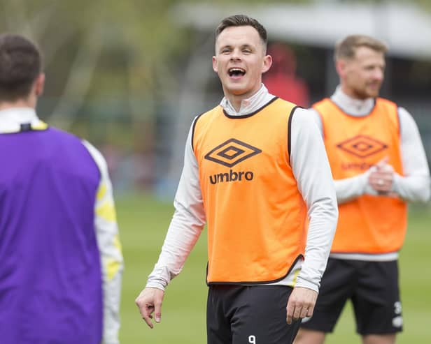 Lawrence Shankland is Hearts' top goalscorer this season.
