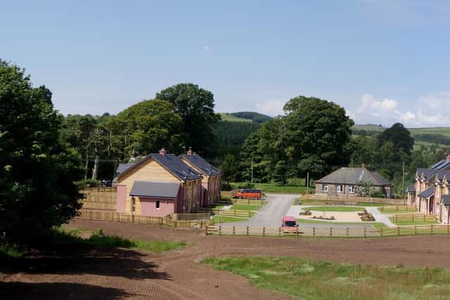 Jamie Carruthers, owner of Dormont estate in Dumfries and Galloway, is the first private landlord in Scotland to build rental homes to strict Passivhaus environmental standards