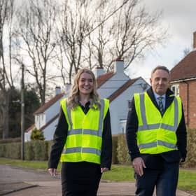 (L-R) Katy Ralph, COO at Ralph Sayer, MSP Alex Cole-Hamilton, Tzana Webster, Head of Estate Agency at Ralph Sayer
