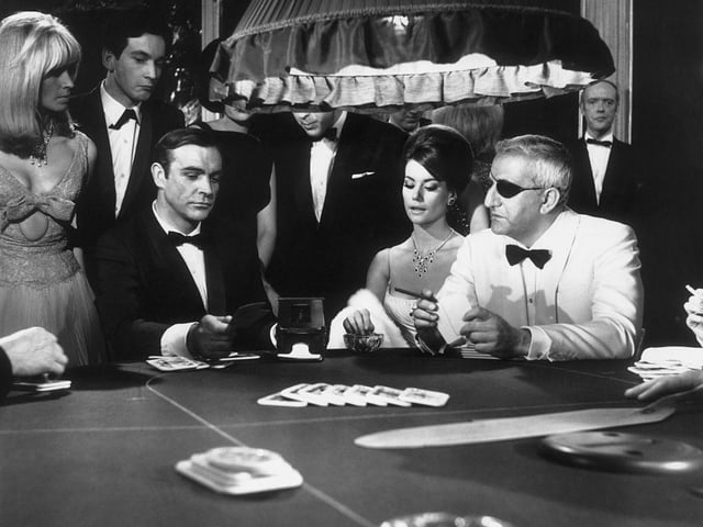 Rated as the sixth best Bond film of all time (Daniel Craig's Skyfall and Casino Royale take fourth and fifth spot respectively) Thunderball has an impressive rating of 85 per cent on Rotten Tomatoes. One of the most successful films ever released in the USA, the plot sees Bond tasked with finding find two NATO atomic bombs stolen by SPECTRE, who are holding the world for ransom for £100 million in diamonds.