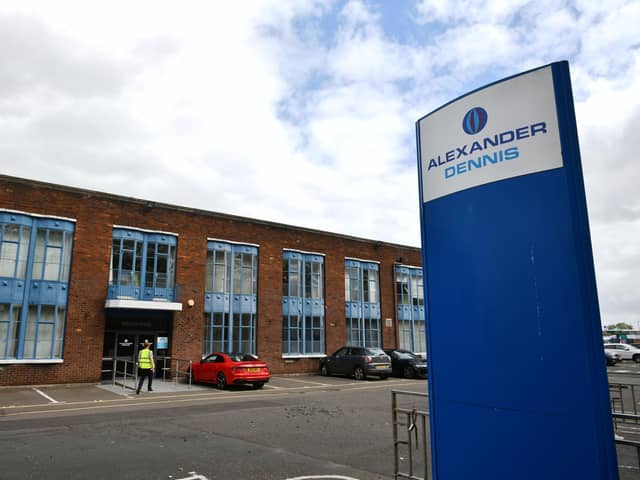 ADL bosses have responded after workers at the plant in Glasgow Road, Camelon have voted to strike over pay