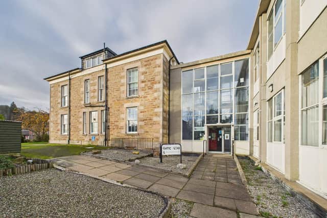 The Grade B listed stone building in Dingwall town centre is arranged over basement, ground, first and attic floors. It was most recently operated as the Highland Theological College campus.