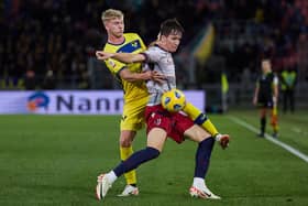 Hellas Verona wing-back Josh Doig is back in the Scotland Under-21 set-up.