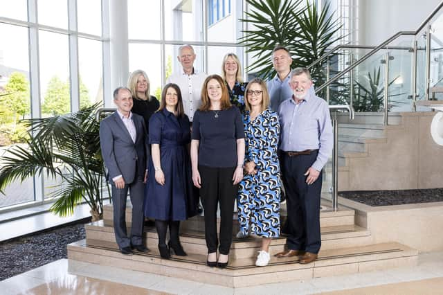 From left: BDD board members James Keeling, Catherine Ross, Laura Gow, Stephen Brown, Carol Thomson, Jo Kelley, Clare Madden-Smith, Glen Crocker, and Howard Stevens.
Picture: Jamie Williamson.