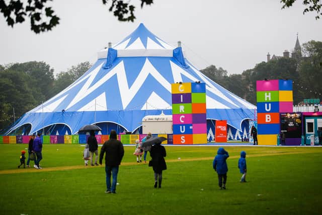 Underbelly is planning to bring its Circus Hub venue back to the Meadows this summer. Picture: Scott Louden