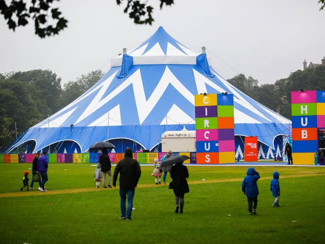 Underbelly is planning to bring its Circus Hub venue back to the Meadows this summer. Picture: Scott Louden