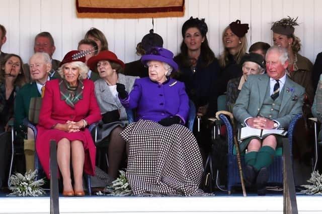 All the Queen’s children are either at or on the way to Balmoral.