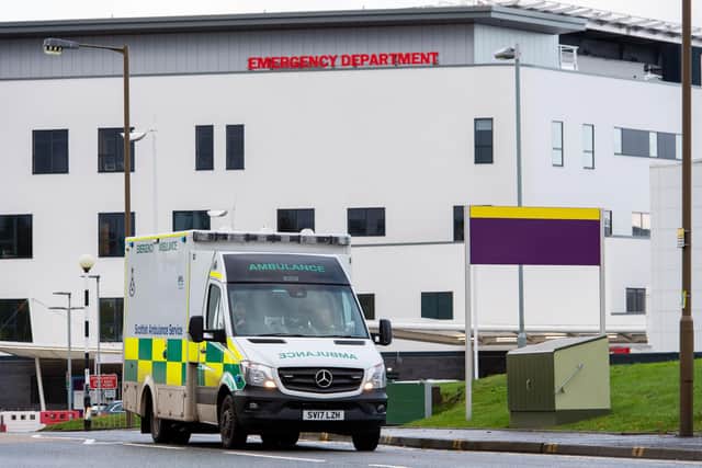The A&E at the ERI is under strain