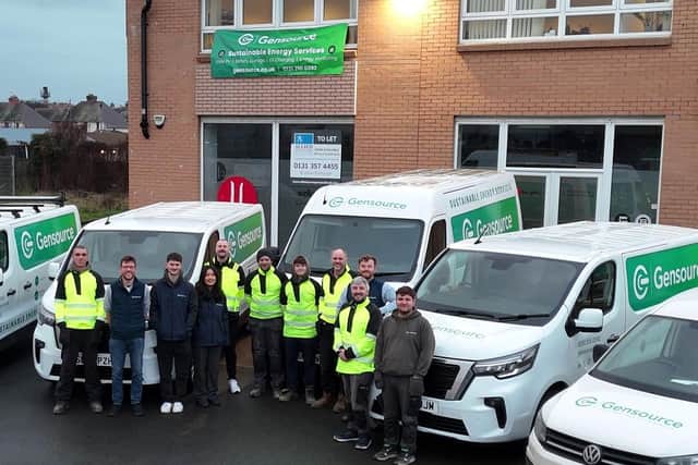 Gensource’s new base in Musselburgh is more than double the size of its original home in the East Lothian town.
