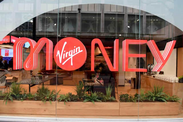 The lender has rebranded its Clydesdale Bank and Yorkshire Bank branches under the Virgin Money banner. Picture: Virgin Money