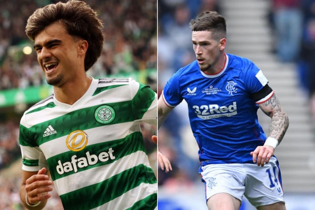 Celtic and Rangers dominate the FIFA 23 top 10 rankings in the Scottish Premiership. Cr: Getty Images