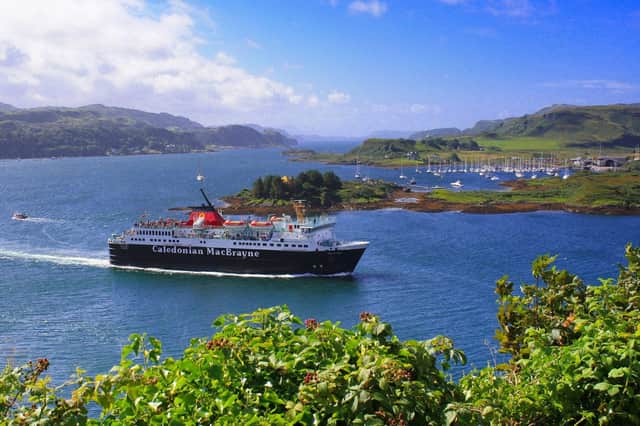 Islanders want decent transport services, not tunnels and other grand schemes that may come to nothing (Picture: CalMac)