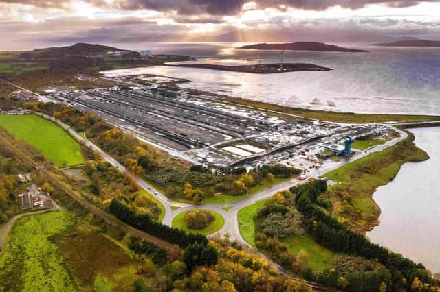 Hunterston is a strategically important deepwater port on the west coast of Scotland (Picture: Peel Ports /PA Wire)