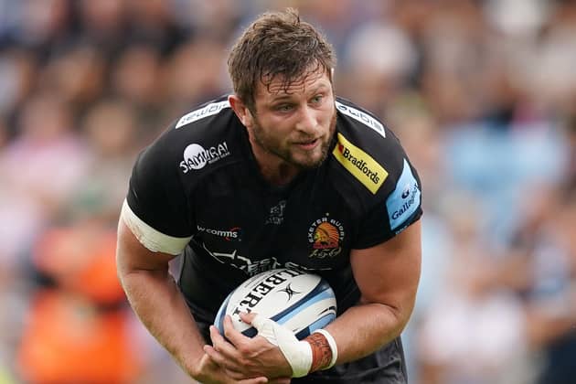 Alec Hepburn, who is to join the Scarlets from Exeter ahead of next season. Pic: David Davies/PA Wire.