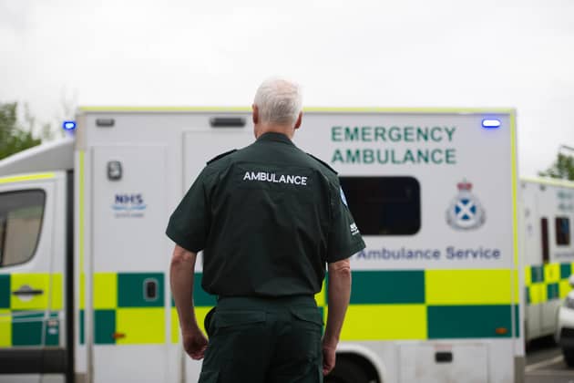 Scottish Ambulance Service staff have faced a huge number of violent incidents at work in the last five years. Picture: John Devlin