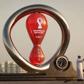 DOHA, QATAR - NOVEMBER 14: People gather at the Corniche Waterfront ahead of the FIFA World Cup Qatar 2022 on November 14, 2022 in Doha, Qatar. (Photo by Ryan Pierse/Getty Images)