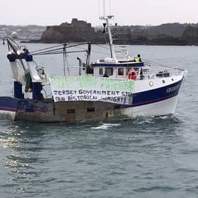 Royal Navy ships patrolling Jersey amid post-Brexit fishing rights row