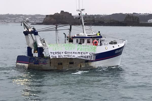 Royal Navy ships patrolling Jersey amid post-Brexit fishing rights row