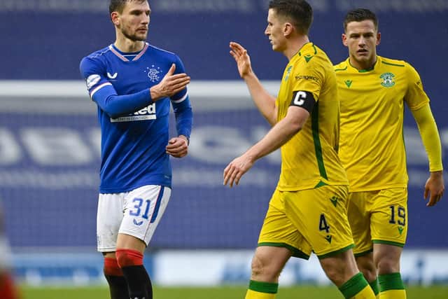 Hibs travel to face Rangers in the first Scottish Premiership clash since the World Cup break. (Photo by Rob Casey / SNS Group)