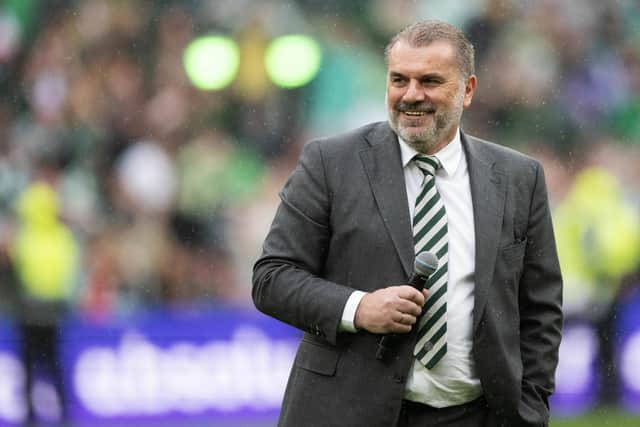 Celtic manager Ange Postecoglou remains a frontrunner for the Tottenham Hostpur vacancy. (Photo by Paul Devlin / SNS Group)