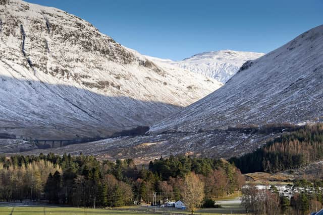 Auch and Invermearan estate is home to some of Scotland’s most dramatic and picturesque terrain. Picture: Jeff J Mitchell/Getty Images