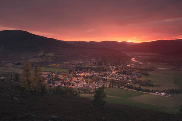 Braemar in Royal Deeside - one of the villages on the NE250 route. PIC: Damian Shields/VisitScotland.