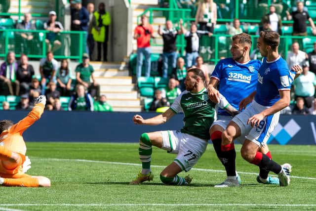 Boyle has struck against Rangers and Hearts since returning to Easter Road. (Photo by Ross Parker / SNS Group)