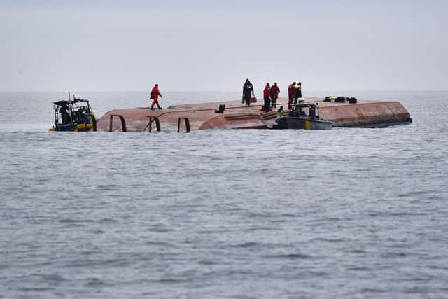 Karin Hoej : Arrests made over potential death of crew member after ship collision in Sweden