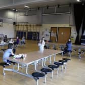 Social distancing is now the norm in Scots schools