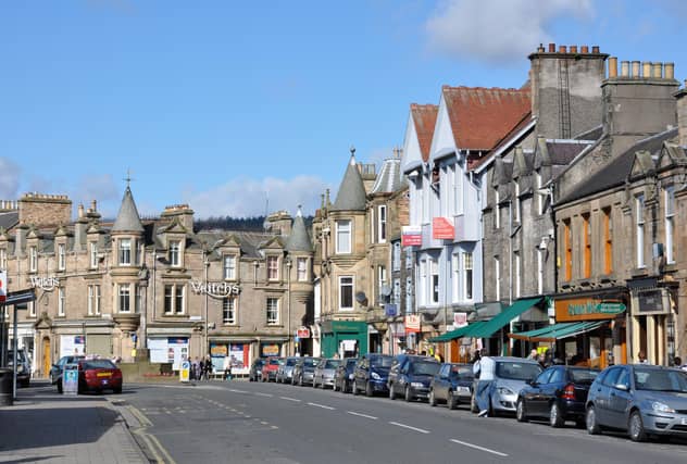 Peebles, Scottish Borders. Copyright (c) 2016 Peter Moulton/Shutterstock