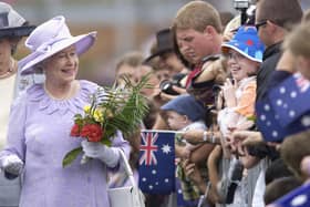 The Queen meets her Australian fans at the Roma Street Parklands in Brisbane, Australia in 2002. The Commonwealth stands as Elizabeth II’s global legacy (Picture: Darren England/Getty Images)