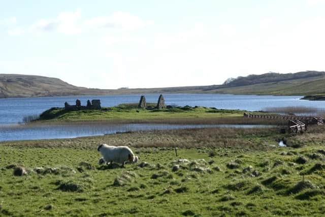 Finlaggan on Islay, ancient seat of the Lords of the Isles, where testing of sediments taken from the loch bed have created a picture of everyday life at the powerbase. PIC: Otther/Creative Commons.