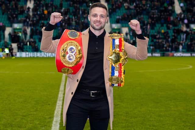 Josh Taylor will be hoping for success the same day Hibs play St Johnstone in the Scottish Cup final. Picture: SNS