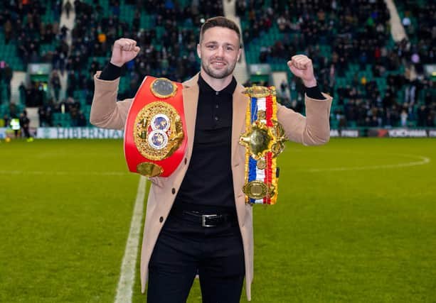 Josh Taylor will be hoping for success the same day Hibs play St Johnstone in the Scottish Cup final. Picture: SNS