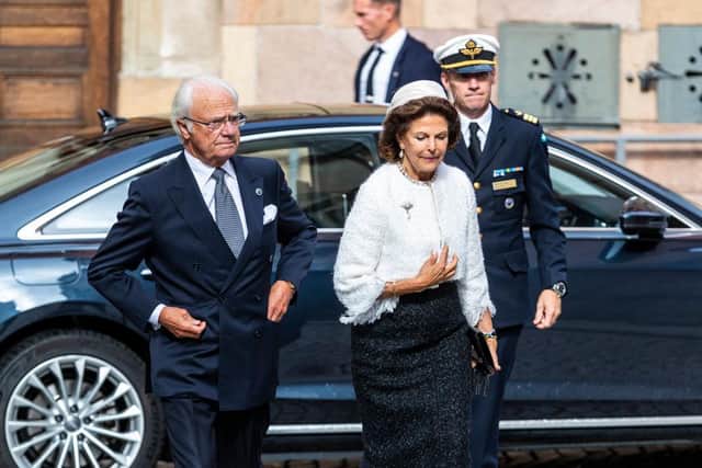 Carl XVI Gustaf told Swedes in his annual Christmas address that it was “traumatic” for the relatives of the nearly 8,000 people who have died from Covid-19 not to be able to say goodbye. (Photo by Michael Campanella/Getty Images)
