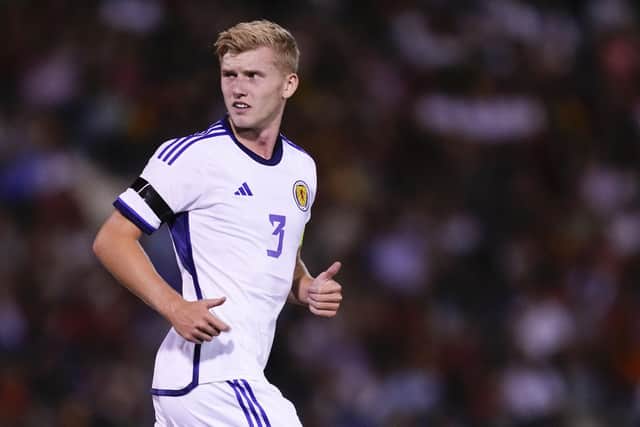 Scotland Under-21 star Josh Doig is wanted by both Marseille and Sassuolo. (Photo by Jose Breton / SNS Group)