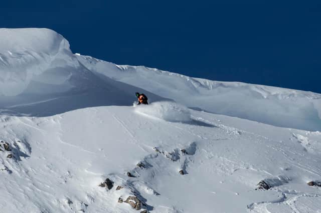 Action from the last FWT event at Kicking Horse, held in 2019 PIC: ©freerideworldtour.com / Dom Daher