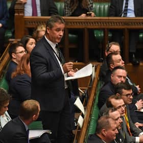 Former SNP MP for the Western Isles Angus MacNeil, who now sits as an independent, speaks in the House of Commons. Picture: PA