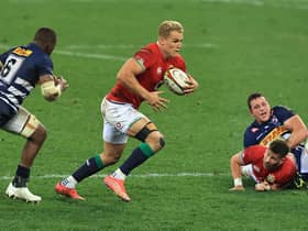 Duhan van der Merwe in action for the Lions against the Stormers. Picture: David Rogers/Getty Images