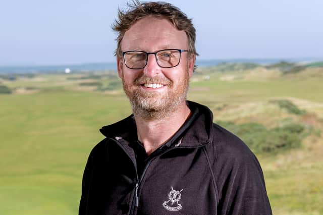 John Wood has been appointed as the 'keeper of the green' for the Old Course at St Andrews. Picture: St Andrews Links Trust