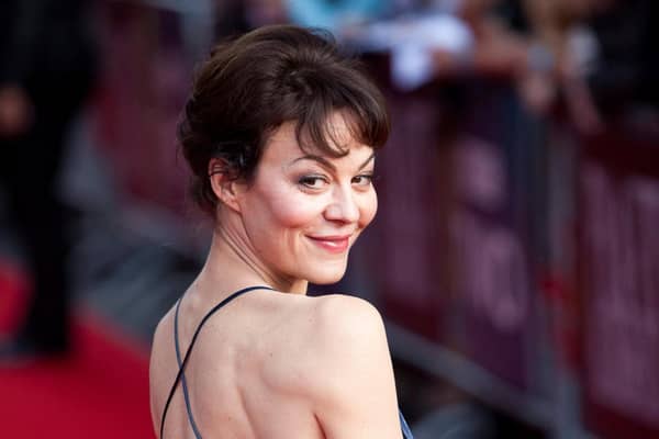 FILE PICTURE - Actress Helen McRory arrives at the Cineworld cinema on Broad Street in Birmingham for the premiere of the first episode from the second series of Peaky Blinders. September 21, 2014.  Actress Helen McCrory, known for her roles in Peaky Blinders and three Harry Potter films, has died of cancer, according to her husband, the actor Damian Lewis.  He wrote on Twitter: "I'm heartbroken to announce that after an heroic battle with cancer, the beautiful and mighty woman that is Helen McCrory has died peacefully at home, surrounded by a wave of love from family and friends."