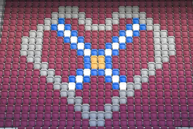 Hearts are closer to learning their Europa League play-off opponents.. (Photo by Craig Foy / SNS Group)