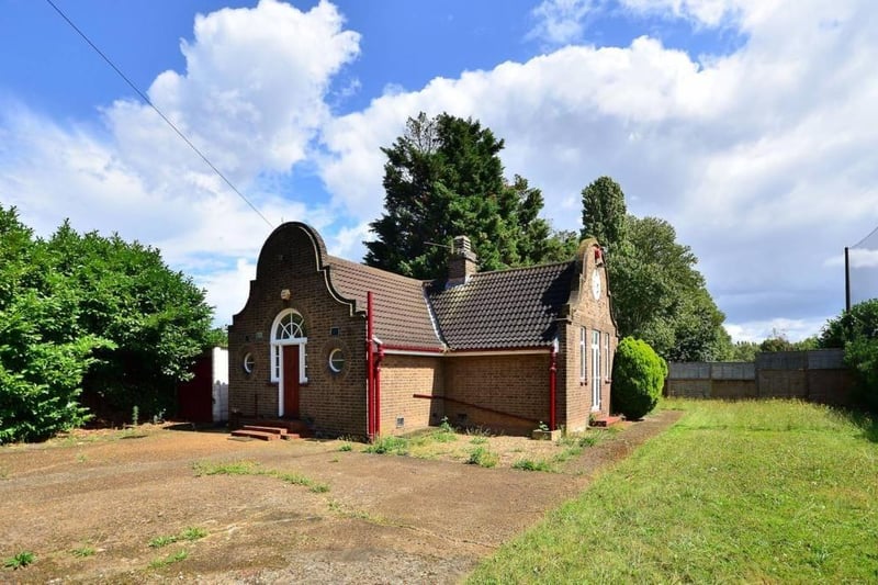 The quirky house is one of the stars of Taskmaster. It's a former groundskeepers' cottage located next to a golf course in Chiswick, West London. During the first few series you could rent it when the television crews moved out - for £4,117 a month - but it's no longer available.